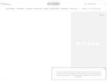 Tablet Screenshot of oysho.com